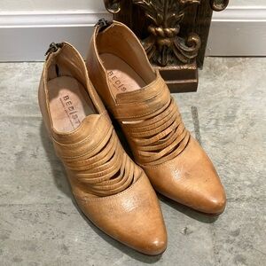 Bed Stu Women's Tan Leather Shoes